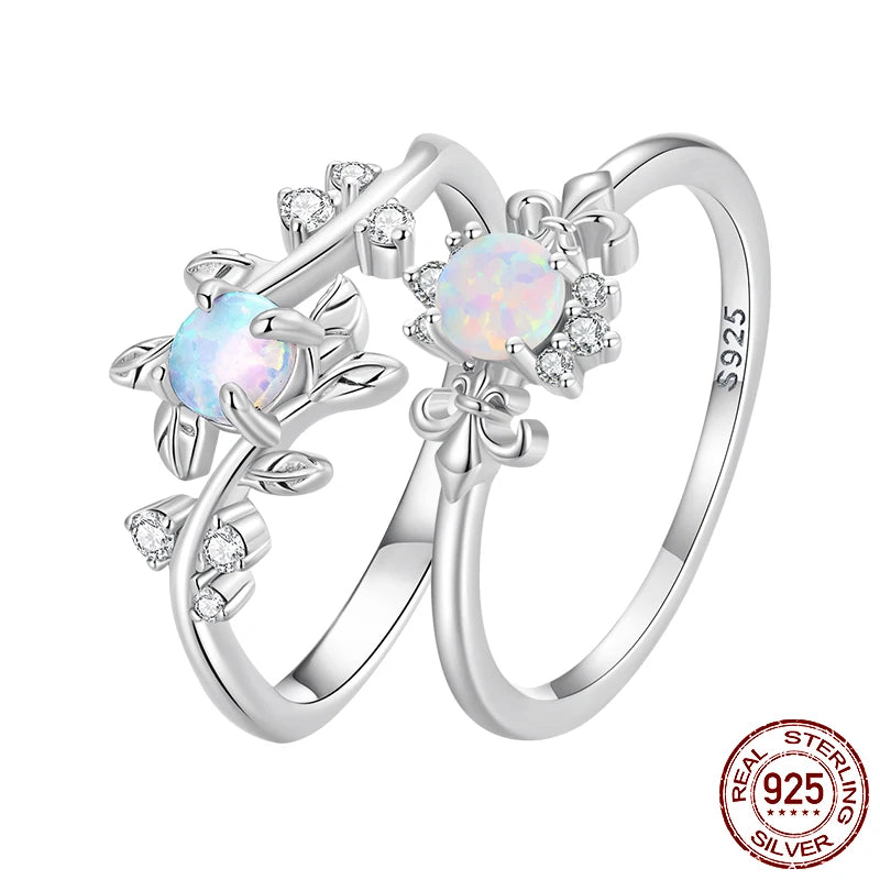 LE NON VINE&OPAL Rings